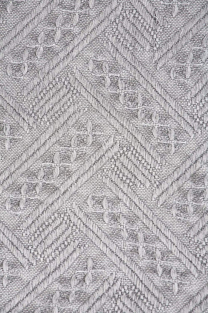 Kasentex Lightweight Cotton Throw Blanket - Soft Decorative Blanket for Sofa or Bed