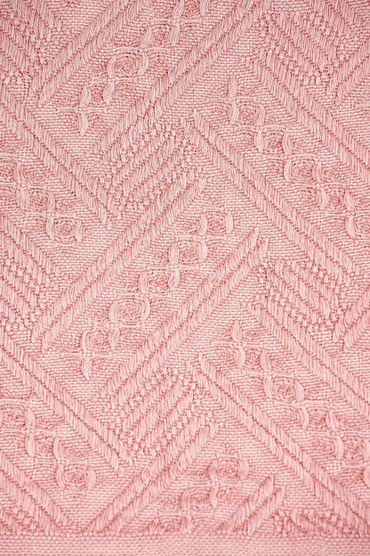 Kasentex Lightweight Cotton Throw Blanket - Soft Decorative Blanket for Sofa or Bed