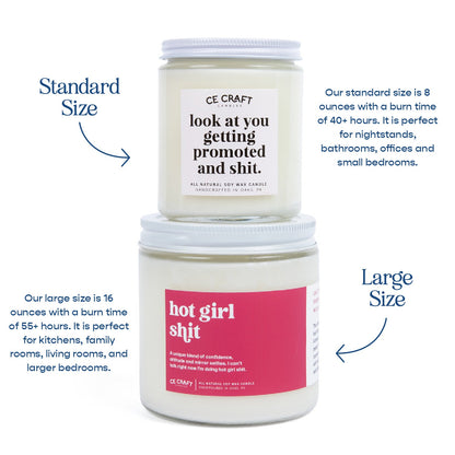 Cinnamon Sugar Scented Candle